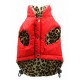Red Leopard Reversible Vest